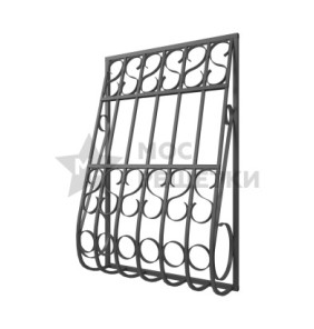 Решетка на окно сварная дутая 4-5